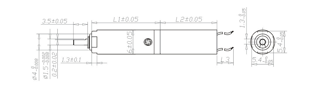 6MM金属减速齿轮箱